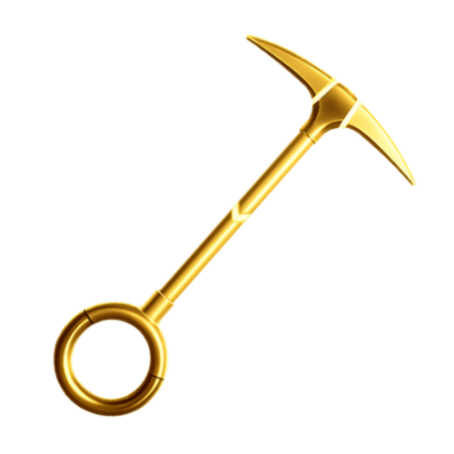 Gold Pickaxe